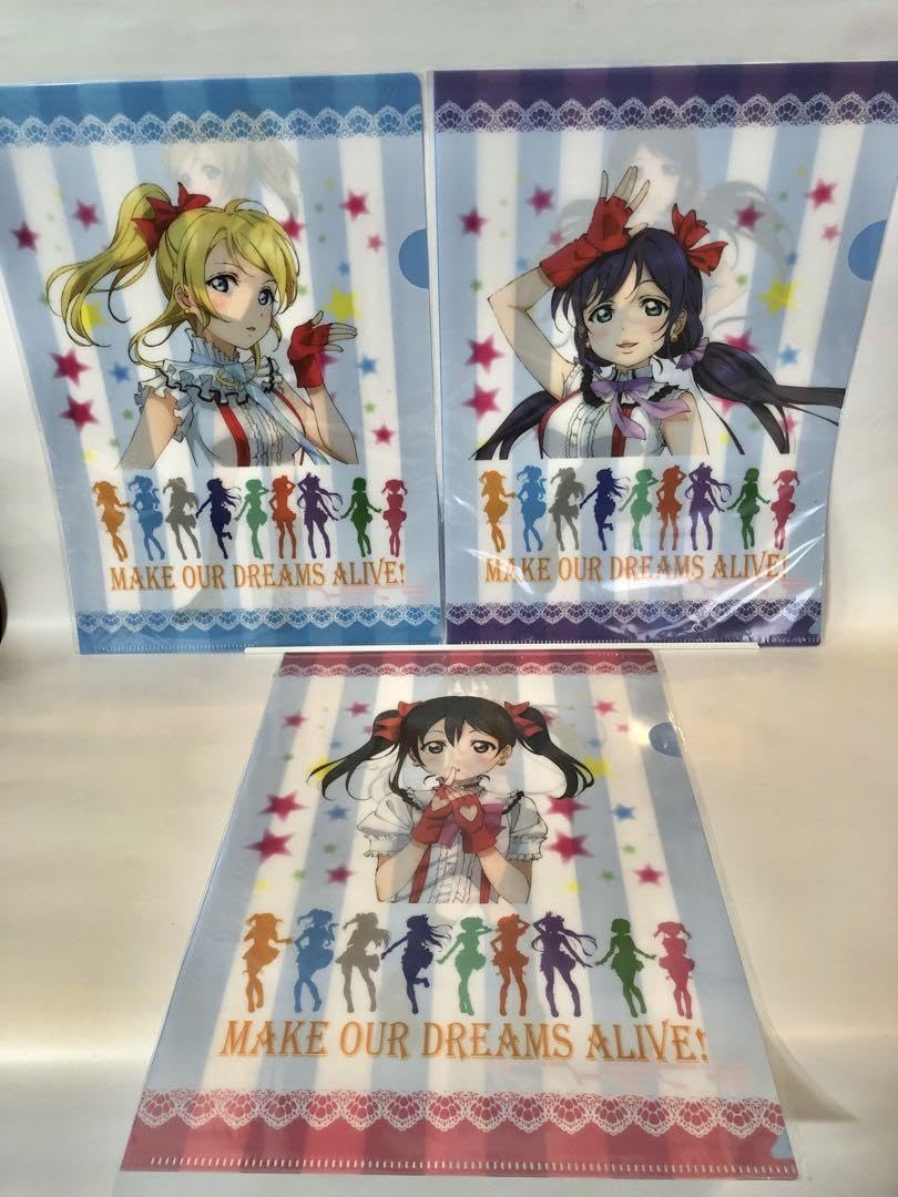 ラブライブ ミニ クリアファイル 全種 コンプセット GIGO μ's焼き